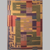 Rug design by Benita Otte, produced in 1923..jpg